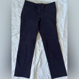 LOFT Marisa navy pants